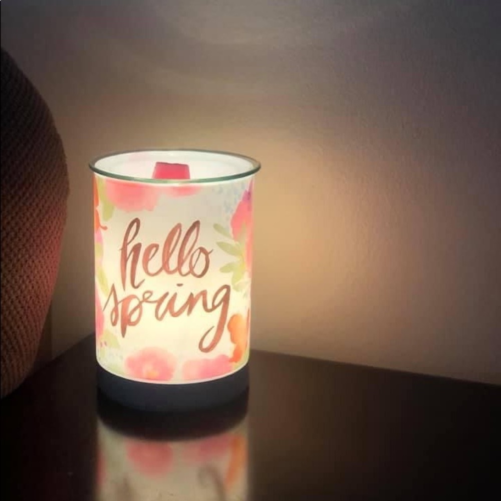 💐 SCENTSY HELLO SPRING WARMER 💐 LIKE NEW W/ ORIGINAL BOX
